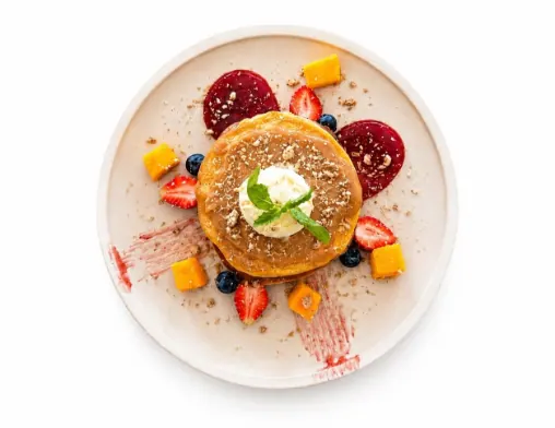 Biscoff Pancakes at LOOP Café