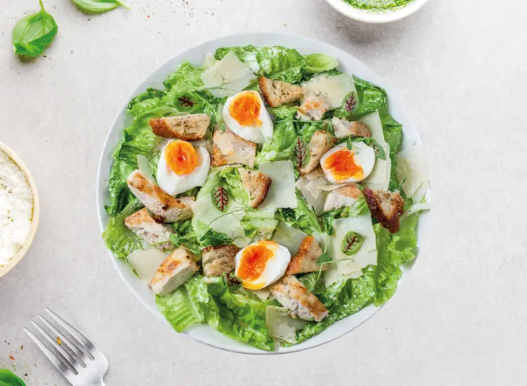 Caesar Salad at LOOP Café Pererenan, Bali