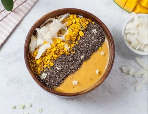Frozen Mango Smoothie at LOOP Café