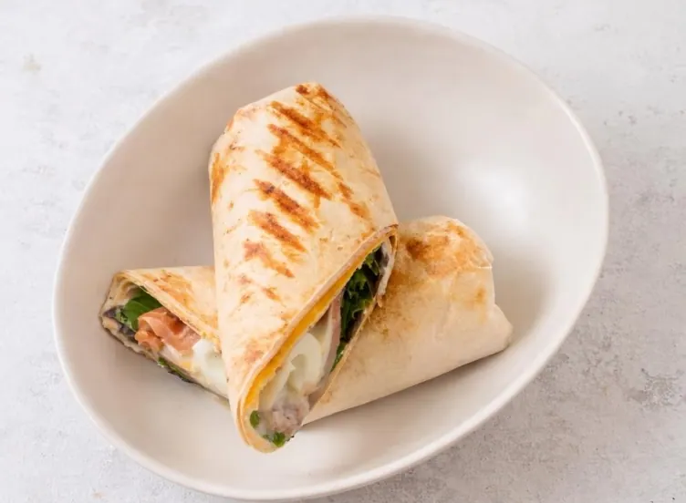 Lean Chicken Wrap at LOOP Café Pererenan, Bali