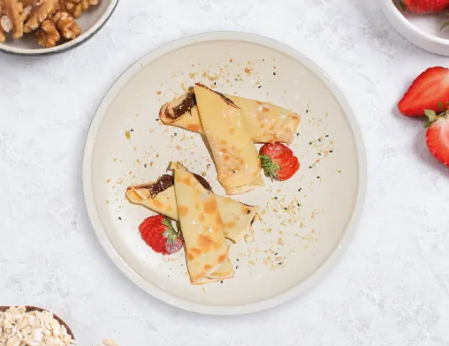 Nutella Crepes at LOOP Café Pererenan