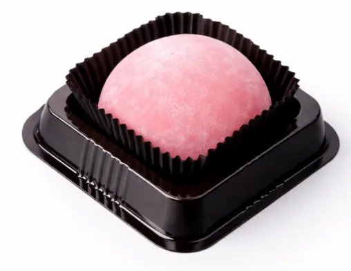 Peach Mochi at LOOP Café Pererenan