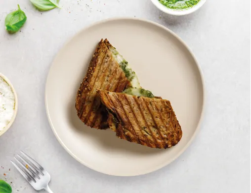 Pesto Grilled Cheese at LOOP Café