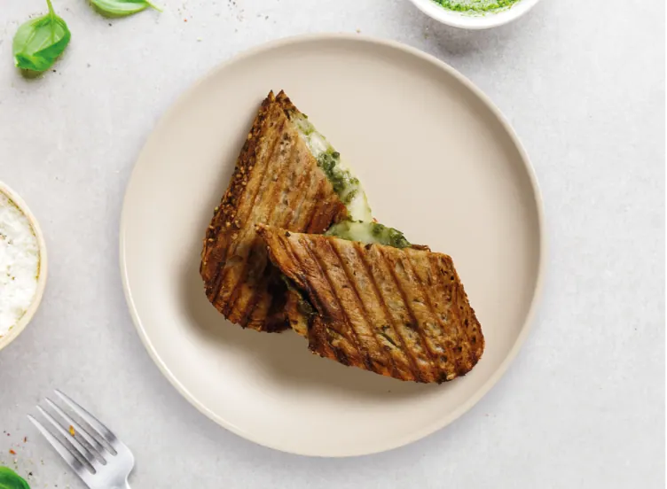 Pesto Grilled Cheese at LOOP Café Pererenan, Bali