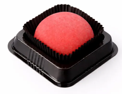 Red cherry Mochi at LOOP Café Pererenan