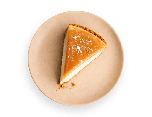 Salted Caramel Cheesecake at LOOP Café Pererenan