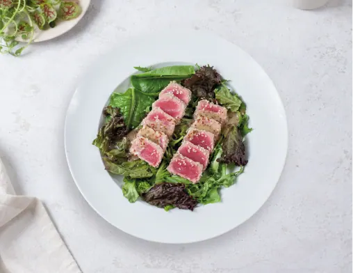 Seared Tuna Zen Salad at LOOP Café Pererenan