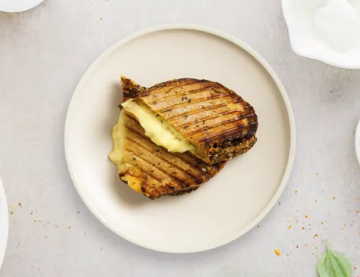Triple Grilled Cheese at LOOP Café