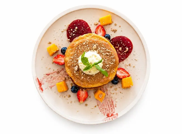 Biscoff Pancakes at LOOP Café Pererenan, Bali