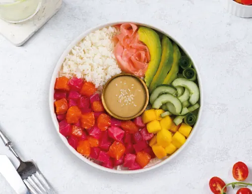 Loop Duo Poke Bowl at LOOP Café